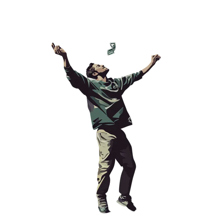 Happy Winner